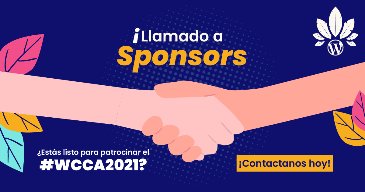 Banner Informativo, WordCamp Centroamérca abre el llamado a patrocinadores.